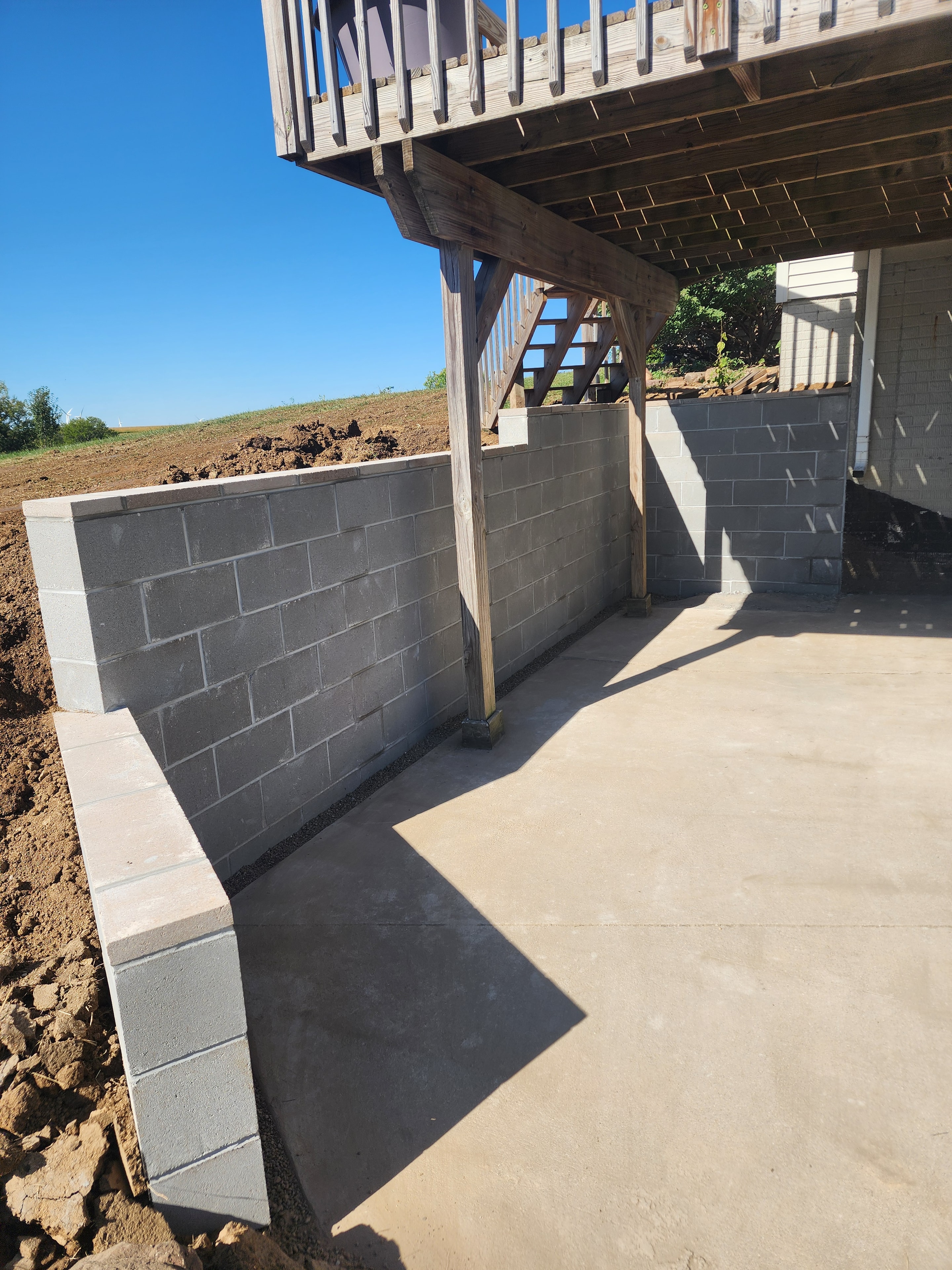 Block Retaining Wall