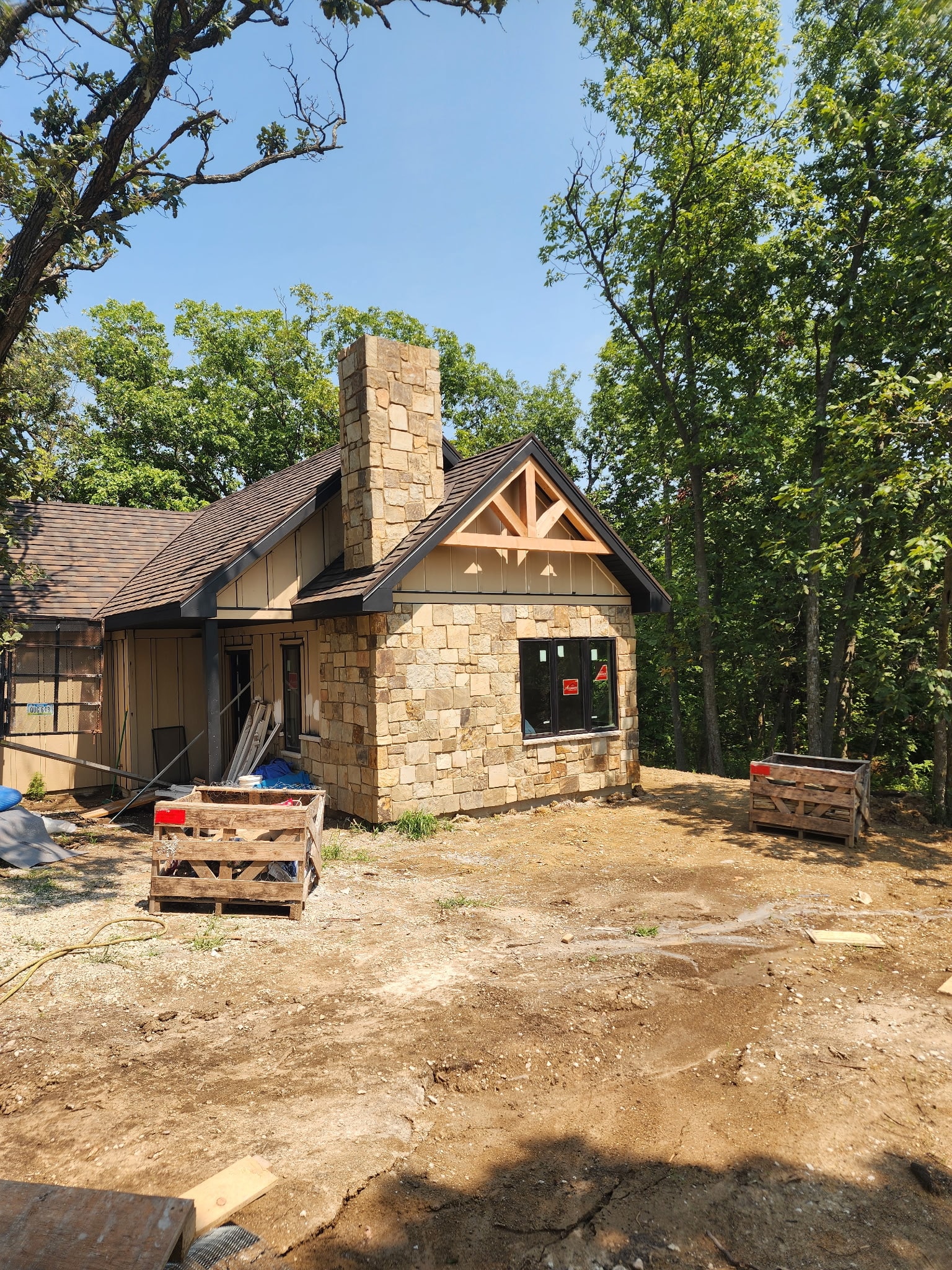 Natural Stone Wall